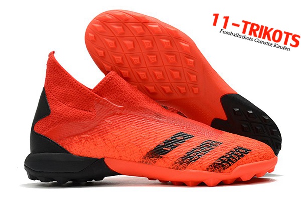 Adidas Fussballschuhe Predator Freak3 Laceless TF Orange
