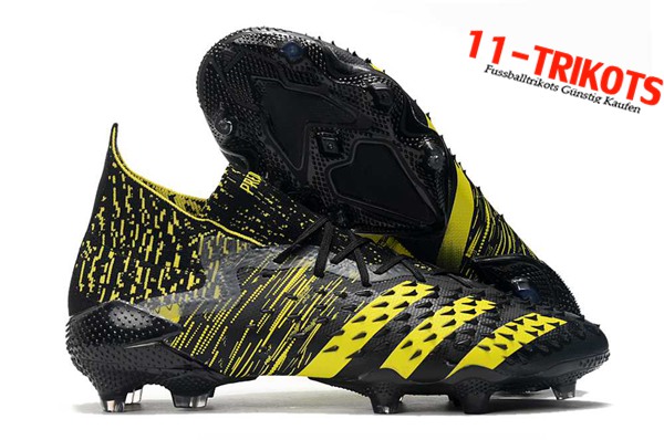 Adidas Fussballschuhe Predator Freak.1 FG Schwarz/Gelb