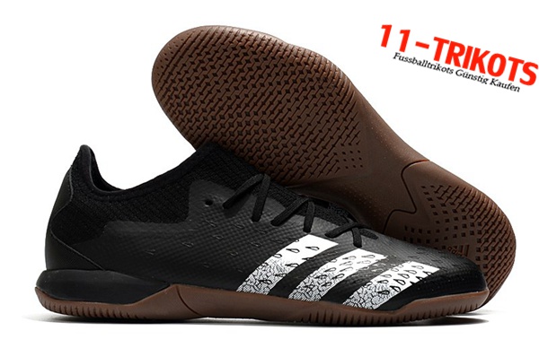 Adidas Fussballschuhe Predator Freak .1 Low IC Schwarz