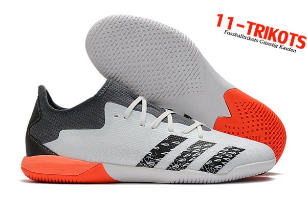 Adidas Fussballschuhe Predator Freak .1 Low IC Weiß