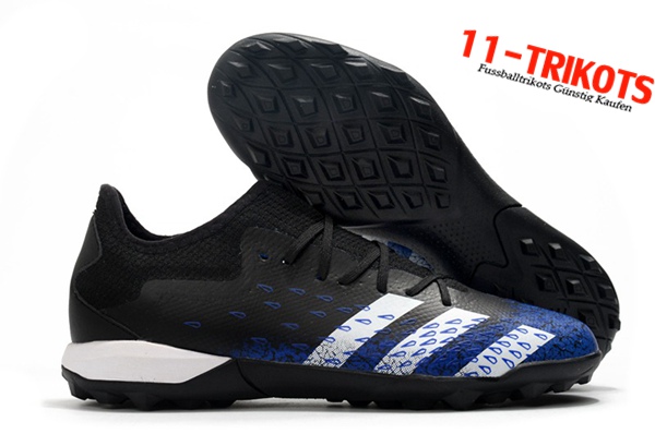 Adidas Fussballschuhe Predator Freak .3 Low TF Schwarz/Blau