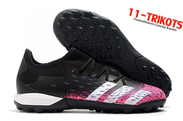 Adidas Fussballschuhe Predator Freak .3 Low TF Schwarz/Rosa