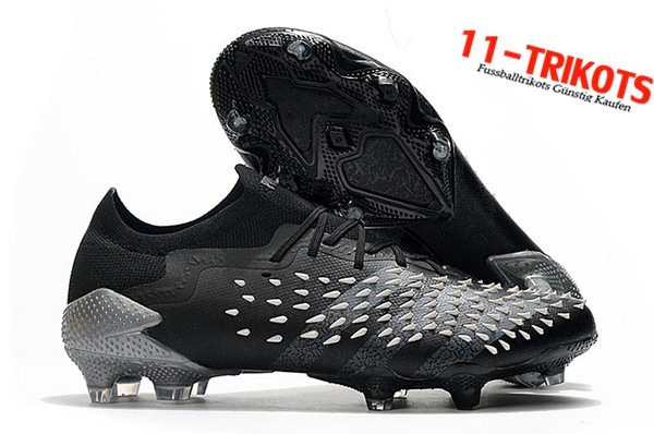 Adidas Fussballschuhe Predator Freak .1 Low FG Schwarz