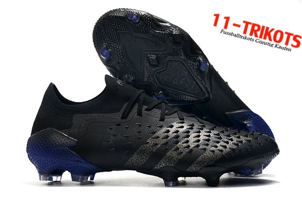 Adidas Fussballschuhe Predator Freak .1 Low FG Schwarz