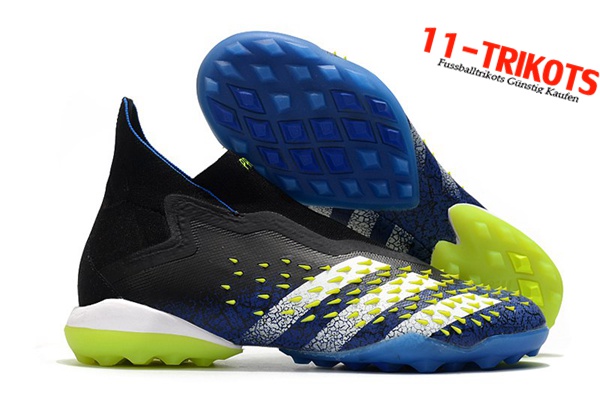 Adidas Fussballschuhe Predator Freak + TF Blau/Schwarz