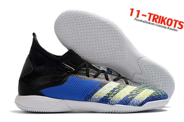 Adidas Fussballschuhe Predator Freak .3 TF Blau/Schwarz