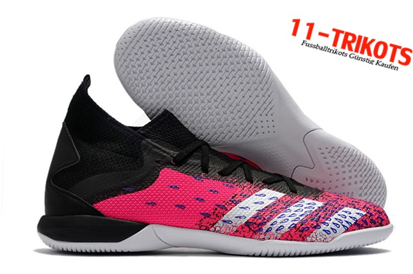 Adidas Fussballschuhe Predator Freak .3 TF Rosa/Schwarz