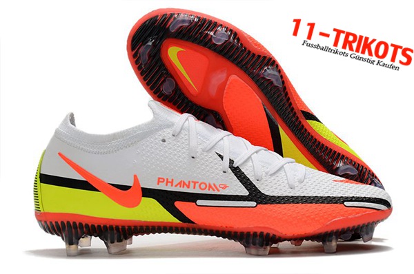 Nike Fussballschuhe Phantom GT2 Elite FG Weiß/Orange