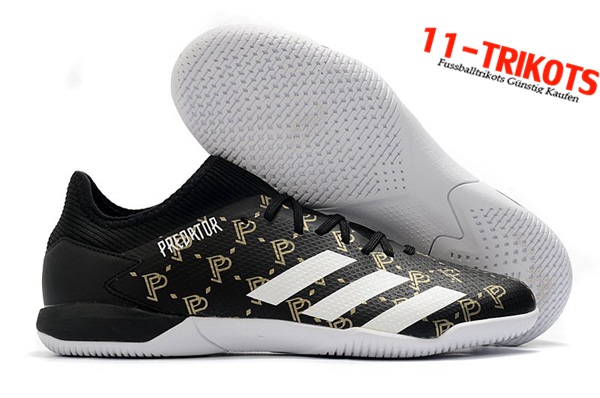 Adidas Fussballschuhe Predator 20.3 L IC Schwarz