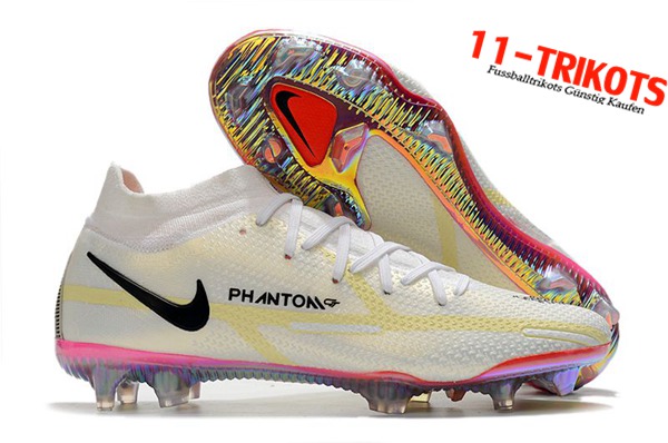 Nike Fussballschuhe Phantom GT2 Elite DF FG Weiß