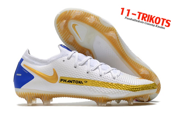 Nike Fussballschuhe Phantom GT Elite FG Weiß