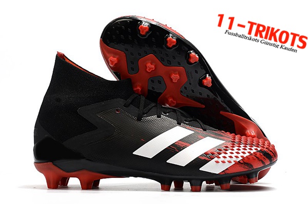 Adidas Fussballschuhe Predator Mutator 20.1 AG Schwarz/Rot