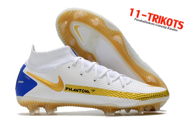 Nike Fussballschuhe Phantom GT Elite Dynamic Fit FG Weiß