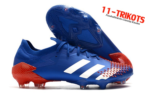 Adidas Fussballschuhe Predator Mutator 20.1 Low FG Blau