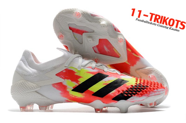 Adidas Fussballschuhe Predator Mutator 20.1 Low FG Weiß