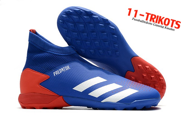 Adidas Fussballschuhe Predator 20.3 Laceless TF Blau