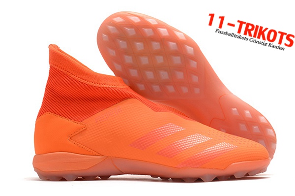 Adidas Fussballschuhe Predator 20.3 Laceless TF Orange