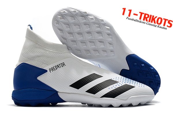 Adidas Fussballschuhe Predator 20.3 Laceless TF Weiß