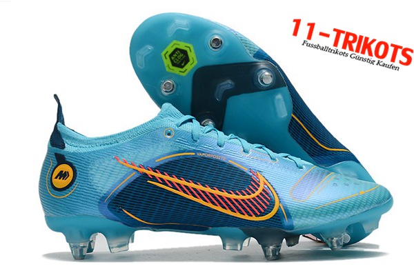 Nike Fussballschuhe Mercurial Vapor XIV Elite SG Blau