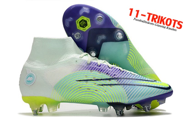 Nike Fussballschuhe Mercurial Dream Speed Superfly 8 Elite SG lila/Grün