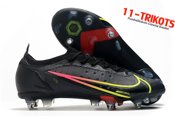 Nike Fussballschuhe Mercurial Vapor XIV Elite SG PRO Anti Clog Schwarz