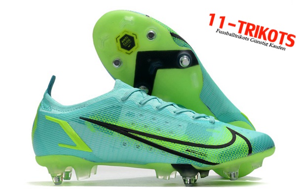 Nike Fussballschuhe Mercurial Vapor XIV Elite SG PRO Anti Clog Grün