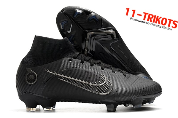 Nike Fussballschuhe Mercurial Superfly 8 Elite FG Schwarz