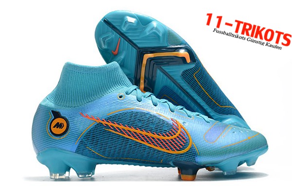 Nike Fussballschuhe Mercurial Superfly 8 Elite FG Blau