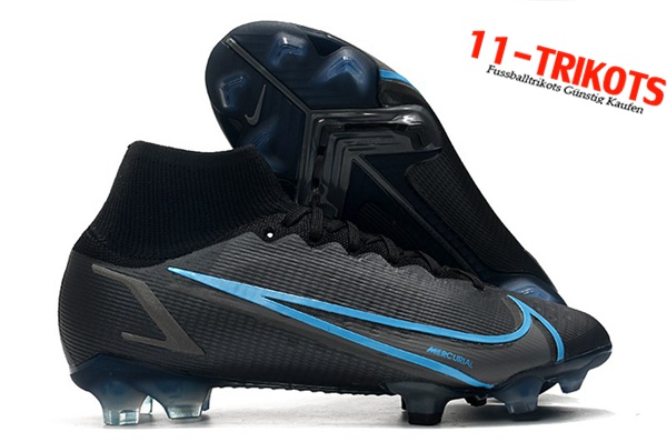 Nike Fussballschuhe Superfly 8 Elite FG Schwarz