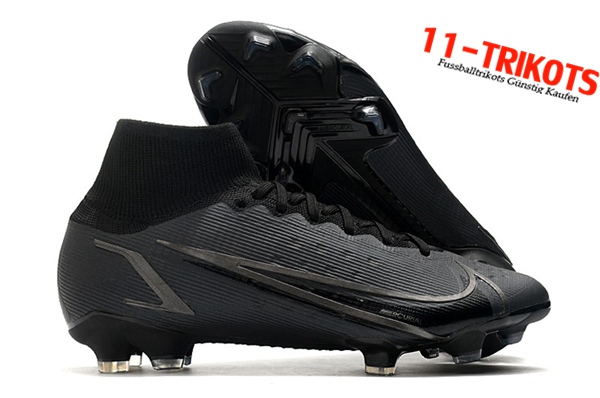 Nike Fussballschuhe Superfly 8 Elite FG Schwarz