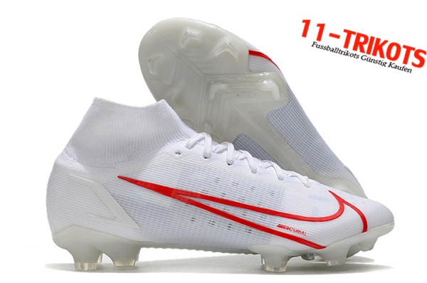 Nike Fussballschuhe Superfly 8 Elite FG Weiß