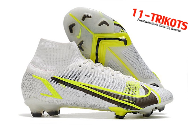 Nike Fussballschuhe Superfly 8 Elite FG Weiß