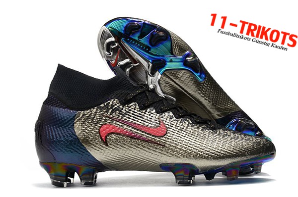 Nike Fussballschuhe Mercurial Superfly VII Elite SE FG Silber