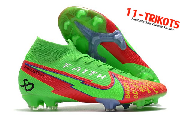 Nike Fussballschuhe Mercurial Superfly 7 Elite Grün