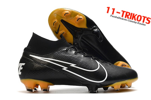 Nike Fussballschuhe Mercurial Superfly 7 Elite Schwarz