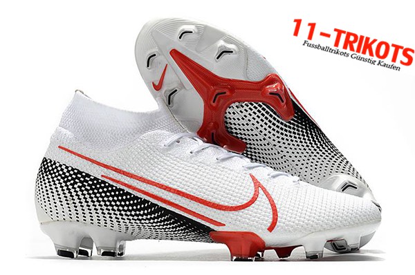 Nike Fussballschuhe Mercurial Superfly 7 Elite Weiß