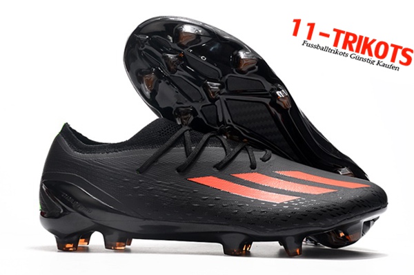 Adidas Fussballschuhe X Speedportal.1 FG Schwarz