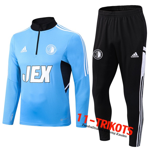 Feyenoord Trainingsanzug Blau 2022/2023
