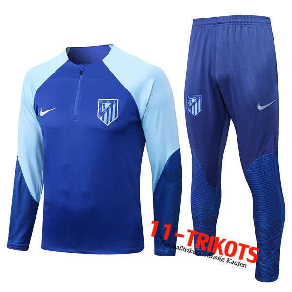 Atletico Madrid Trainingsanzug Blau Marin 2022/2023