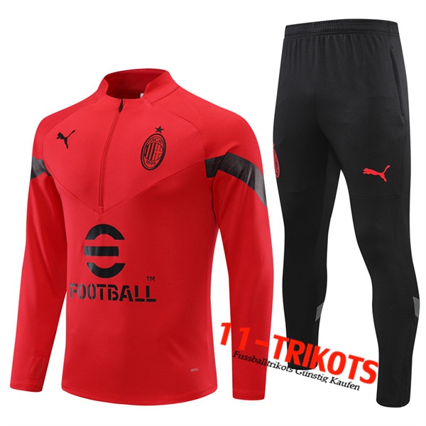 AC Milan Trainingsanzug Rot 2022/2023