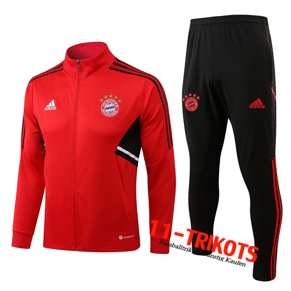 Bayern München Trainingsanzug (Jacke) Rot 2022/2023