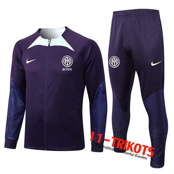 Inter Milan Trainingsanzug (Jacke) lila 2022/2023