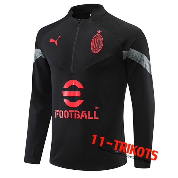 AC Milan Training Sweatshirt Schwarz 2022/2023
