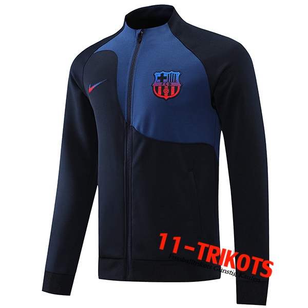 FC Barcelona Trainingsjacke Schwarz/Blau 2022/2023