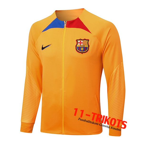 FC Barcelona Trainingsjacke Gelb 2022/2023