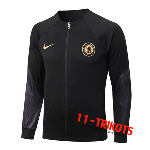 FC Chelsea Trainingsjacke Schwarz 2022/2023