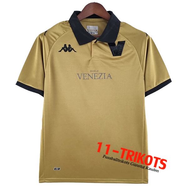 Neues Venezia FC Fussball Trikots Gelb 2022/2023