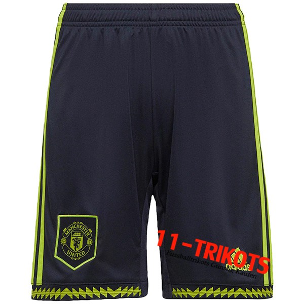 Manchester United Fussball Shorts Third 2022/2023