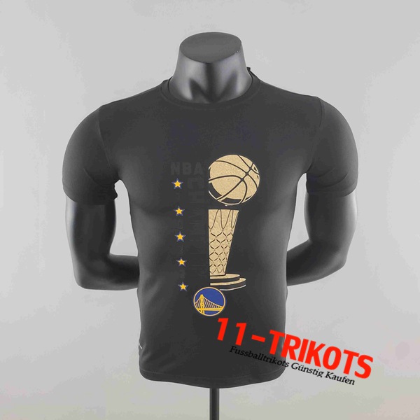NBA Golden State Warriors T-Shirt Schwarz #K000218