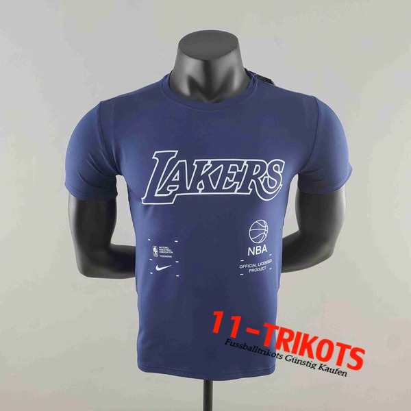 NBA Los Angeles Lakers T-Shirt Schwarz Navy blau #K000227